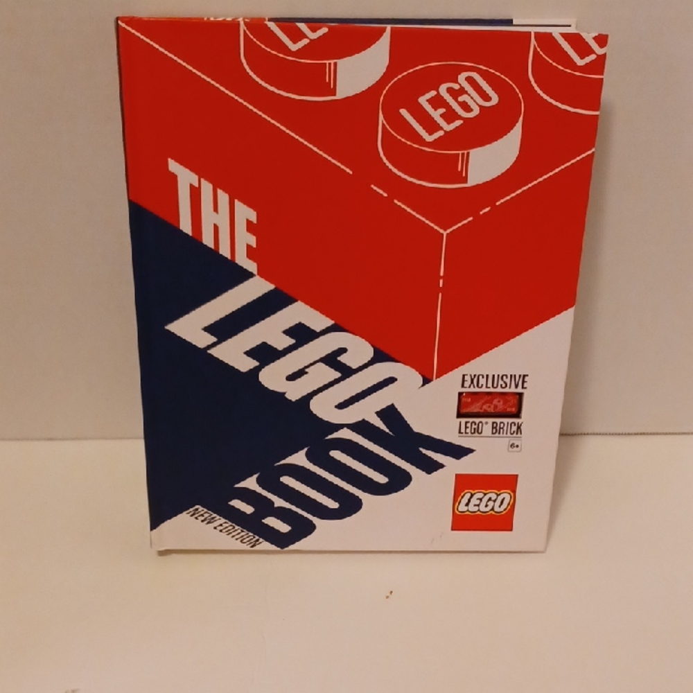 LEGO Book with Red, White, and Blue Design
